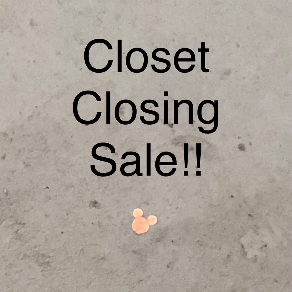 Closet closing, make REASONABLE Offers!
